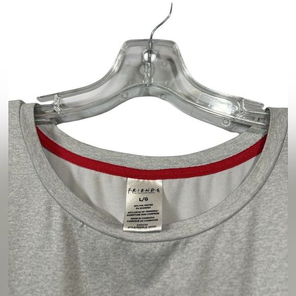 Friends Themed Gray T-Shirt, Large 📺 - Picture 4 of 7